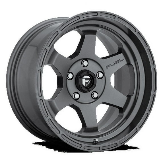 Fuel 1Pc D665 Shok 17X9 6X135 -12Et 71.5Cb Matte Gun Metal Wheel
