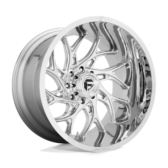 Fuel 1Pc D740 Runner 24X12 8X170 -44Et 142.2Cb Chrome Wheel