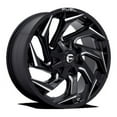 thumbnail image 1 of Fuel 1Pc D753 Reaction 20X9 5X114.3/5X127 20Et 108Cb Gloss Black Milled Wheel, 1 of 3