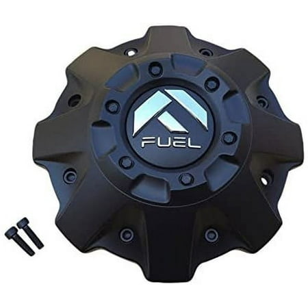 Fuel 2PC FUEL BLACK CAP-BLACK RIVETS - 1001-63BR