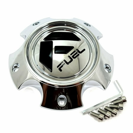 Fuel 2PC FUEL CAP 6X135 CHR GB LOGO - 1006-11