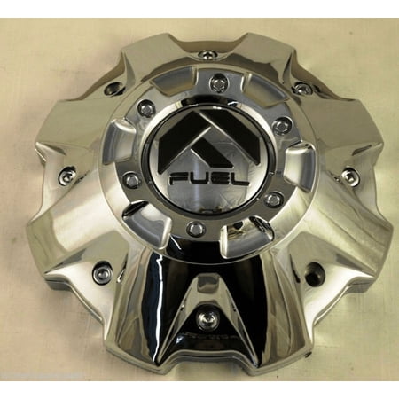 Fuel 2PC FUEL CHROME COVERED CAP - 1001-63