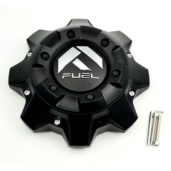 Fuel 2PC FUEL MATTE BLK DUALIE CAP-REAR - 1002-40B
