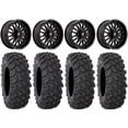 thumbnail image 1 of Fuel ARC 22" Wheels Black 37" XTR370 Tires Sportsman RZR Ranger, 1 of 4