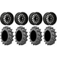 thumbnail image 1 of Fuel ARC 22" Wheels Black 40x9.5 BKT 171 Tires Sportsman RZR Ranger, 1 of 4