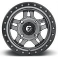 thumbnail image 1 of Fuel Anza 15x7 ATV/UTV Wheel - Gunmetal (4/156) 4+3 [D5581570A544], 1 of 3
