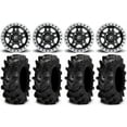 thumbnail image 1 of Fuel Anza Beadlock Bk 14" Wheels 27" Cryptid Tires Kawasaki Teryx Mule, 1 of 4