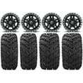 thumbnail image 1 of Fuel Anza Black 14" Wheels 26" Reptile Tires Honda Pioneer, 1 of 4