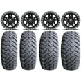 thumbnail image 1 of Fuel Anza Black 14" Wheels 27" MotoHammer Tires Sportsman 550 850 1000, 1 of 4