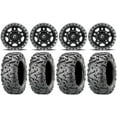 thumbnail image 1 of Fuel Anza Black 14" Wheels 28" BigHorn 2.0 Tires Honda Rincon Yamaha Rhino Kawasaki Brute Force Suzuki KingQuad, 1 of 5