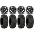 thumbnail image 1 of Fuel Anza Black 14" Wheels 28" RT320 Tires Sportsman RZR Ranger, 1 of 4