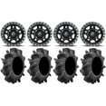 thumbnail image 1 of Fuel Anza Black 14" Wheels 29.5" Assassinator Tires Kawasaki Mule Pro FXT, 1 of 4