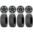 thumbnail image 1 of Fuel Anza Black 14" Wheels 32" Rock-A-Billy Tires Sportsman RZR Ranger, 1 of 4