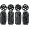 thumbnail image 1 of Fuel Anza Black 15" Wheels 30" Regulator Tires Polaris RZR XP 1000 / PRO XP / Ranger XP 900/1000, 1 of 4