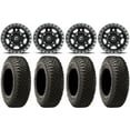 thumbnail image 1 of Fuel Anza Black 15" Wheels 32" BFG KM3 Tires Sportsman RZR Ranger, 1 of 4