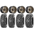 thumbnail image 1 of Fuel Anza Bronze 14" Wheels 26" Bear Claw HTR Tires Polaris RZR XP 1000 / PRO XP / Ranger XP 900/1000, 1 of 4