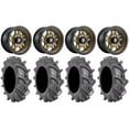 thumbnail image 1 of Fuel Anza Bronze 14" Wheels 28" BKT AT 171 Tires Sportsman 550 850 1000, 1 of 4