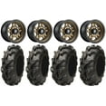 thumbnail image 1 of Fuel Anza Bronze 14" Wheels 28" Mega Mayhem Tires Sportsman 550 850 1000, 1 of 5