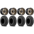 thumbnail image 1 of Fuel Anza Bronze 15" Wheels 30" MotoVator Tires Polaris RZR XP 1000 / PRO XP / Ranger XP 900/1000, 1 of 4