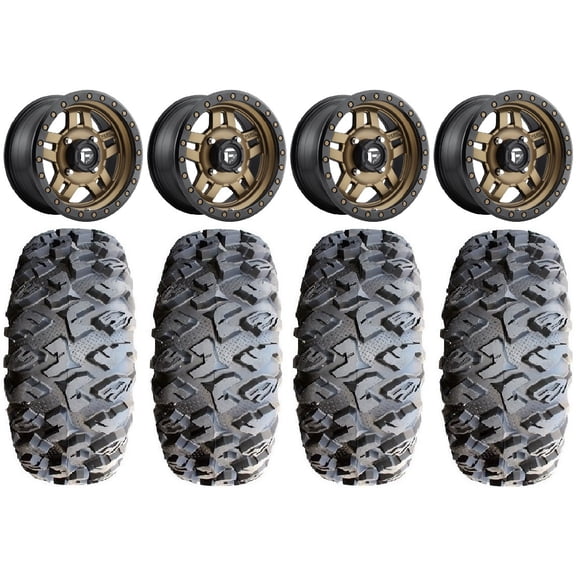 Fuel Anza Bronze 15" Wheels 31" MotoClaw Tires Sportsman RZR Ranger