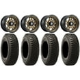 thumbnail image 1 of Fuel Anza Bronze 15" Wheels 32" BFG KM3 Tires Kawasaki Mule Pro FXT, 1 of 4
