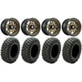thumbnail image 1 of Fuel Anza Bronze 15" Wheels 32" Crawler XR Tires Kawasaki Mule Pro FXT, 1 of 4