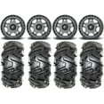 thumbnail image 1 of Fuel Anza Gunmetal 14" Wheels 28" Moto MTC Tires Polaris RZR XP 1000 / PRO XP / Ranger XP 900/1000, 1 of 4