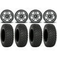 thumbnail image 1 of Fuel Anza Gunmetal 14" Wheels 28" RT320 Tires Polaris RZR XP 1000 / PRO XP / Ranger XP 900/1000, 1 of 4