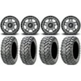 thumbnail image 1 of Fuel Anza Gunmetal 14" Wheels 29" Ceros Tires Polaris RZR XP 1000 / PRO XP / Ranger XP 900/1000, 1 of 4