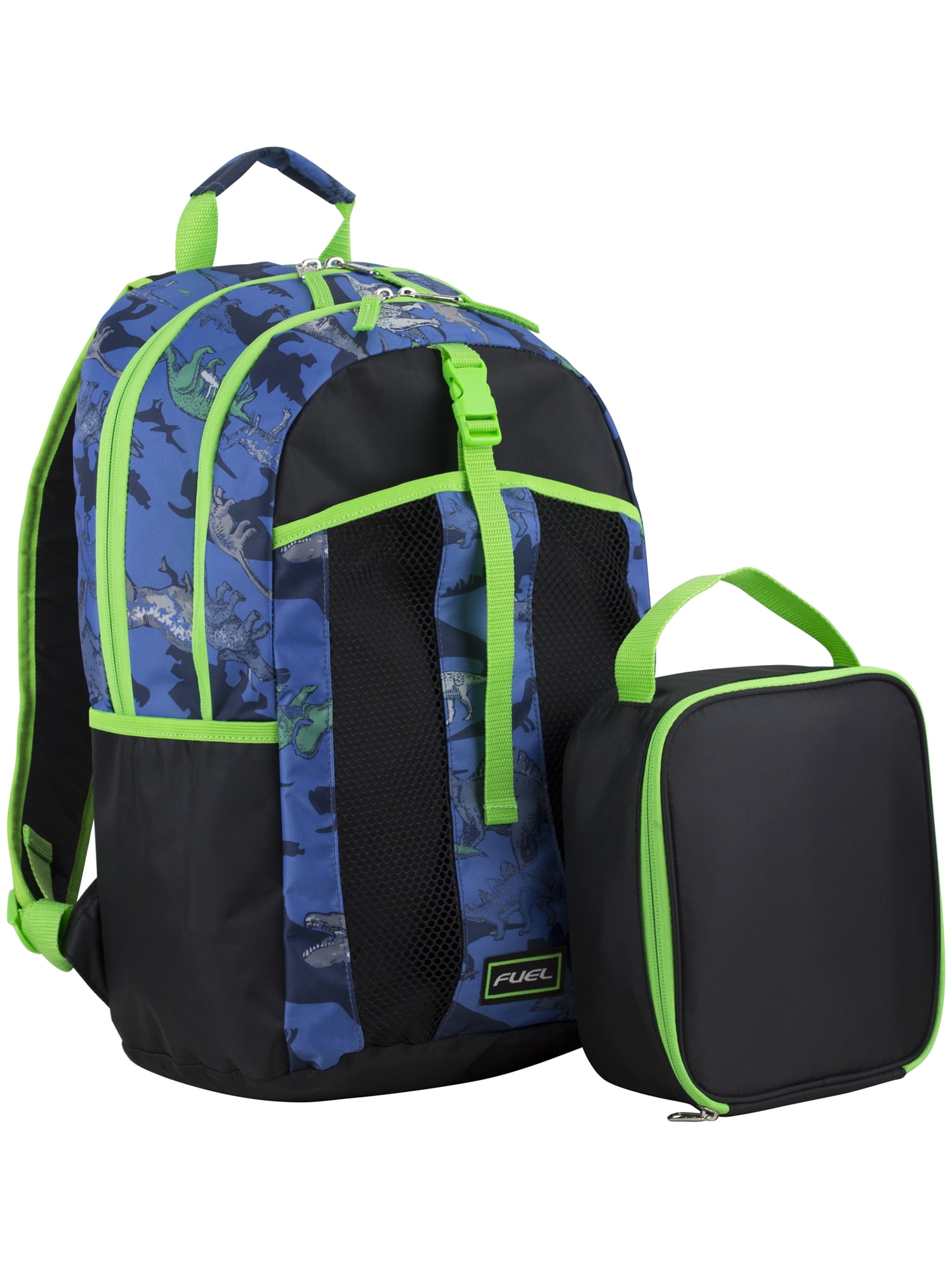 Mackenzie Solid Navy Backpack & Lunch Bundle, Set of 3