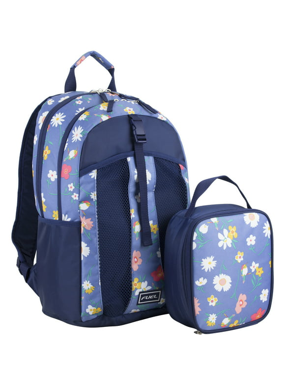 Fuel Backpack & Lunch Bag Bundle, Ditsy Flowers