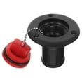 thumbnail image 1 of FONDOTIN Boat Gas Tank Vent Caps Black Plastic Fuel Cap for Planting Use, 1 of 6