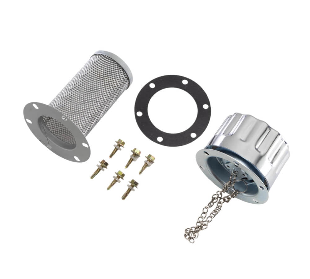 Fuel Cap/Hydraulic Tank Cap with Chain of Carbon Steel, Twist-On ...