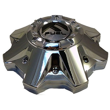 Fuel Chrome Custom Wheel Center Caps Set of Two (2) 1002-53B M-447 8-Lug