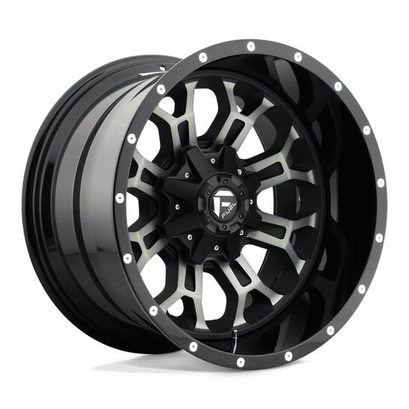 Fuel D561 Crush 20X9 8X165.1 1Et 106.1Cb Gloss Machined Double Dark Tint Wheel