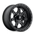 thumbnail image 1 of Fuel D572 Jm2 17X8.5 6X139.7 -6Et 108Cb Matte Black Wheel, 1 of 3