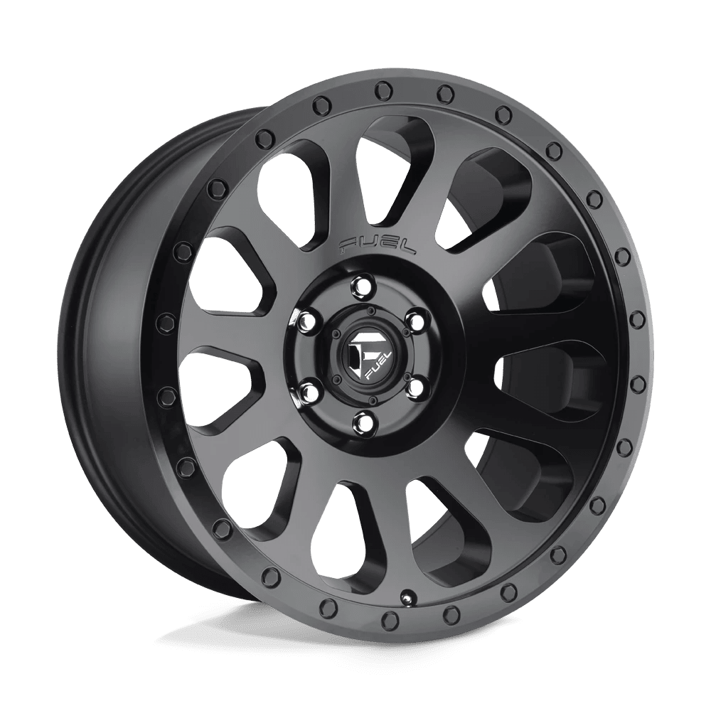 Fuel D579 Vector 17X8.5 6X139.7 7Et 78.1Cb Matte Black Wheel
