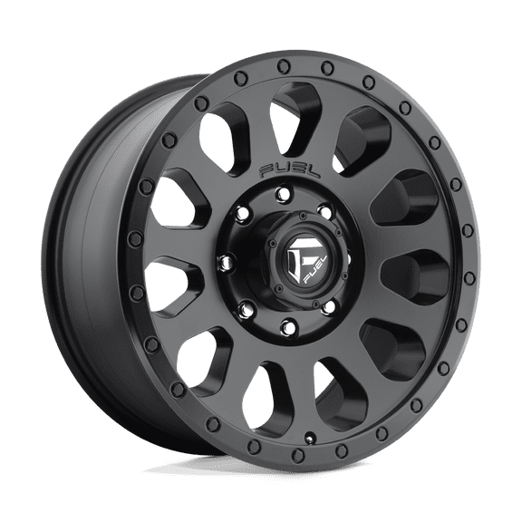 Fuel D579 Vector 20X10 5X127 -18Et 106.1Cb Matte Black Wheel