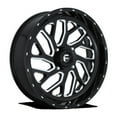 thumbnail image 1 of Fuel D581 Triton 22X7 4X156 13Et 132Cb Gloss Black Milled Wheel, 1 of 3