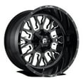 thumbnail image 1 of Fuel D611 Stroke 22X7 4X156 13Et 106.1Cb Gloss Black Milled Wheel, 1 of 3