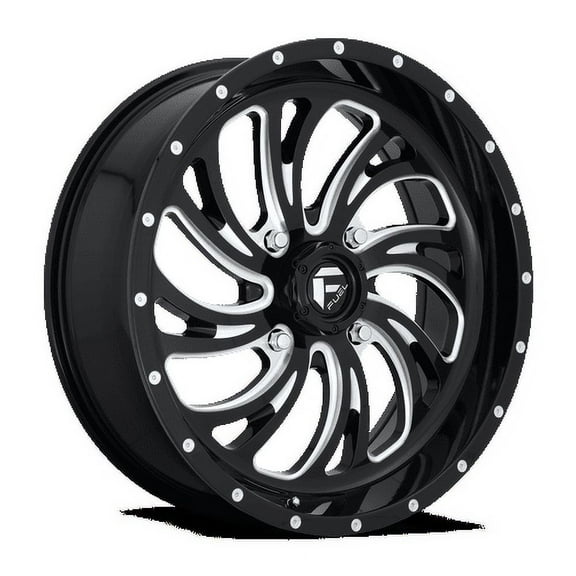 Fuel D641 Kompressor 22X7 4X137 13Et 132Cb Gloss Black Milled Wheel