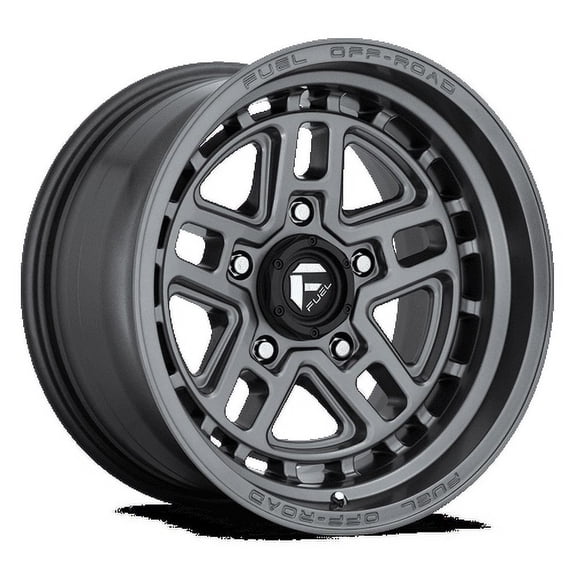 Fuel D668 Nitro 17X9 5X127 -12Et 87.1Cb Matte Gun Metal Wheel