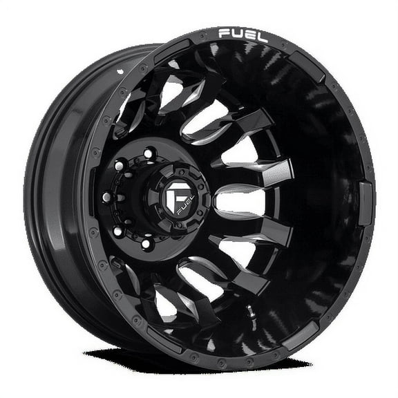 Fuel D673 Blitz 20X8.25 8X165.1 -265Et 71.5Cb Gloss Black Milled Wheel