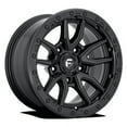 thumbnail image 1 of Fuel D679 Rebel 16X8 6X139.7 1Et 106.1Cb Matte Black Wheel, 1 of 3