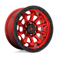 thumbnail image 1 of Fuel D695 Covert 20X10 8X170 -18Et 71.5Cb Candy Red Black Bead Ring Wheel, 1 of 3