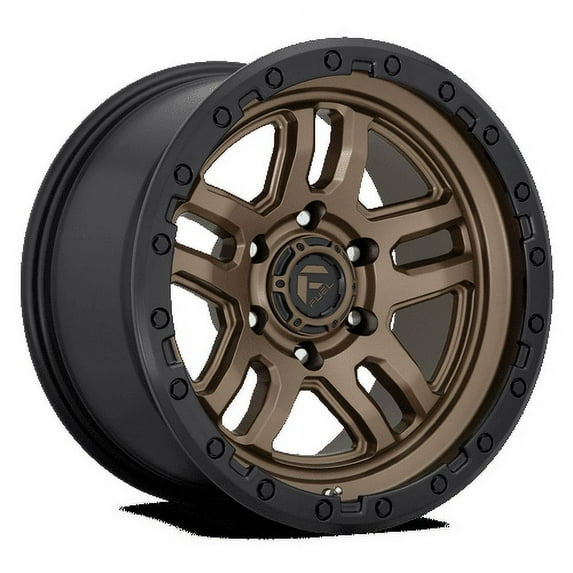Fuel D702 Ammo 20X10 6X135 -18Et 110.2Cb Matte Bronze Black Bead Ring Wheel
