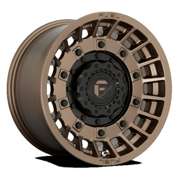 Fuel D725 Militia 20X10 6X135/6X139.7 -18Et 106.1Cb Matte Bronze & Black Wheel