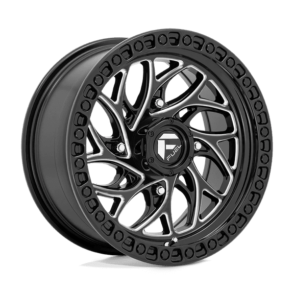 Fuel D741 Runner 24X7 4X137 13Et 132Cb Gloss Black Milled Wheel