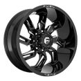 thumbnail image 1 of Fuel D747 Lockdown 20X9 5X127 1Et 87.1Cb Gloss Black Milled Wheel, 1 of 3