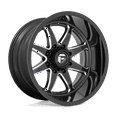 thumbnail image 1 of Fuel D749 Hammer 20X10 6X135 -18Et 110.2Cb Gloss Black Milled Wheel, 1 of 3